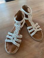 ZGAN Sandalen Maat 40, Ophalen of Verzenden, Zo goed als nieuw, Wit, Sandalen of Muiltjes