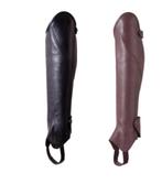 BR Latenzo half chaps zwart, Overige soorten, Ophalen of Verzenden, Zo goed als nieuw, Dames