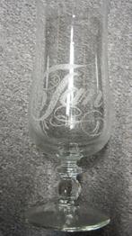 Glas met naam gegraveerd: Jan, Ophalen of Verzenden, Zo goed als nieuw, Bierglas