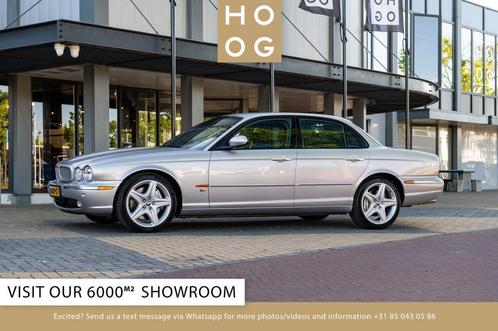 Jaguar XJR 4.2 V8 S/C (bj 2003, automaat), Auto's, Jaguar, Bedrijf, Te koop, XJ, Lederen bekleding, Benzine, Euro 3, F, Sedan