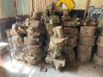 Houtblokken - 2,5 kuub, Doe-het-zelf en Verbouw, Hout en Planken, Ophalen, Gebruikt, Grenen, Overige typen