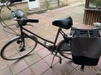 Fiets met tassen, slot en verlichting, Fietsen en Brommers, Ophalen, Gebruikt, Large
