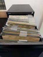 Zwarte Silverline archiefkast, Huis en Inrichting, Kasten | Buffetkasten, Ophalen, Minder dan 50 cm, Gebruikt, Minder dan 100 cm