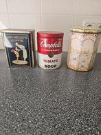 Vintage Blikken Set: Van Nelle, Campbell's, Brinta, Antiek en Kunst, Ophalen of Verzenden