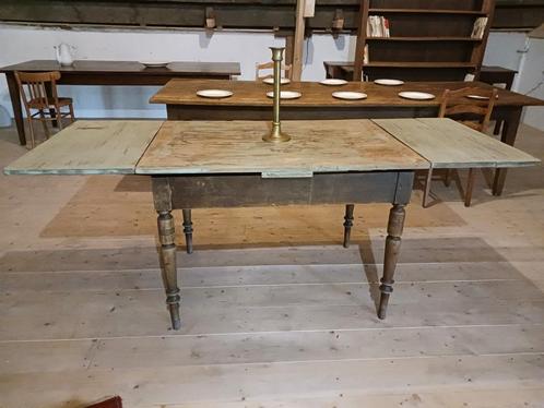 Zweedse Tafel Uittrekbaar, Huis en Inrichting, Stoffering | Vloerbedekking, Zo goed als nieuw, Laminaat, Ophalen