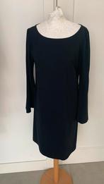 LaDress jurk zwart S of M Midnight m travelstof flared mouw, LaDress, Blauw, Knielengte, Maat 38/40 (M)