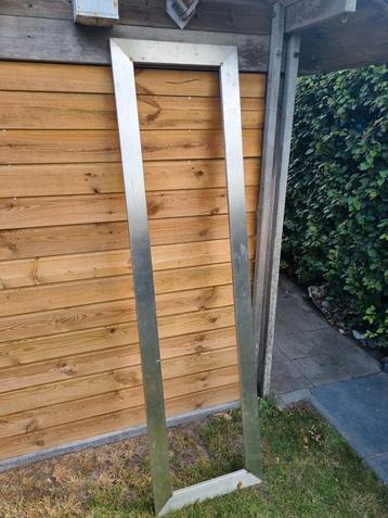 Rvs lijst roestvrijstaal 195cm x 52cm beschikbaar voor biedingen