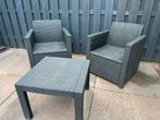 Allibert loungeset Loungestoelen Tuinset, Ophalen, Gebruikt, Kunststof