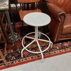 1 x vintage design atelier / werkplaats / school kruk krukje, Ophalen, Gebruikt, Hout