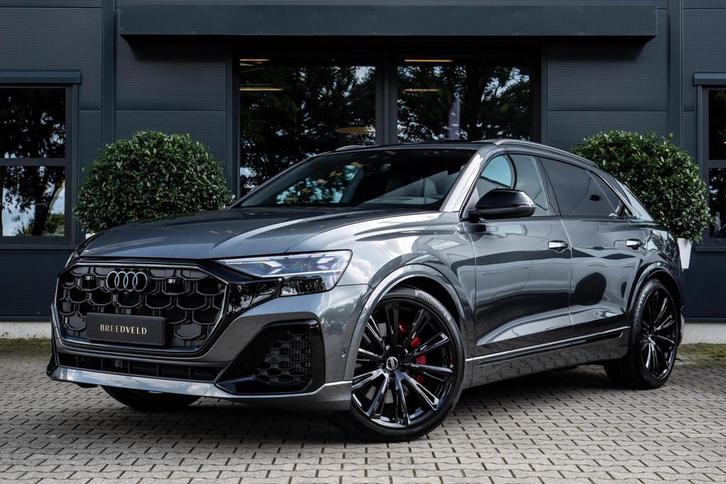Audi Q8 60 TFSI e quattro Pro Line S Competition Facelift 20, Auto's, Audi, Te koop, Q8, 360° camera, 4x4, ABS, Achteruitrijcamera