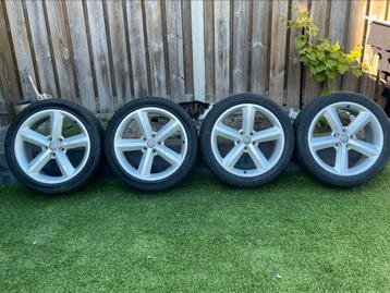 18 Inch ORIGINEEL AUDI Velgen+Banden oa:Vw+Skoda+Seat+Ford+ beschikbaar voor biedingen