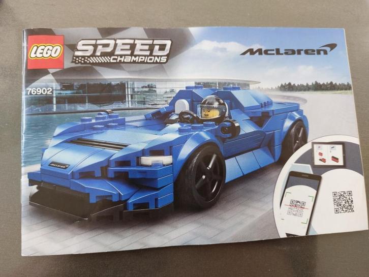 Lego Speed Champions 76902 + 30343 McLaren Elva, Kinderen en Baby's, Speelgoed | Duplo en Lego, Zo goed als nieuw, Lego, Complete set