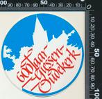 Sticker: Giessen Oudekerk - 600 Jaar, Ophalen of Verzenden, Zo goed als nieuw, Bedrijf of Vereniging