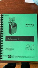 AMI 1. Service manual, Verzamelen, Automaten | Jukeboxen, Nieuw, Ophalen, 1950 tot 1960, Ami