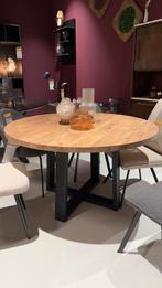 Showmodel Eetkamertafel Christiaan, Huis en Inrichting, Tafels | Eettafels, Ophalen, Rond, Zo goed als nieuw, 100 tot 150 cm