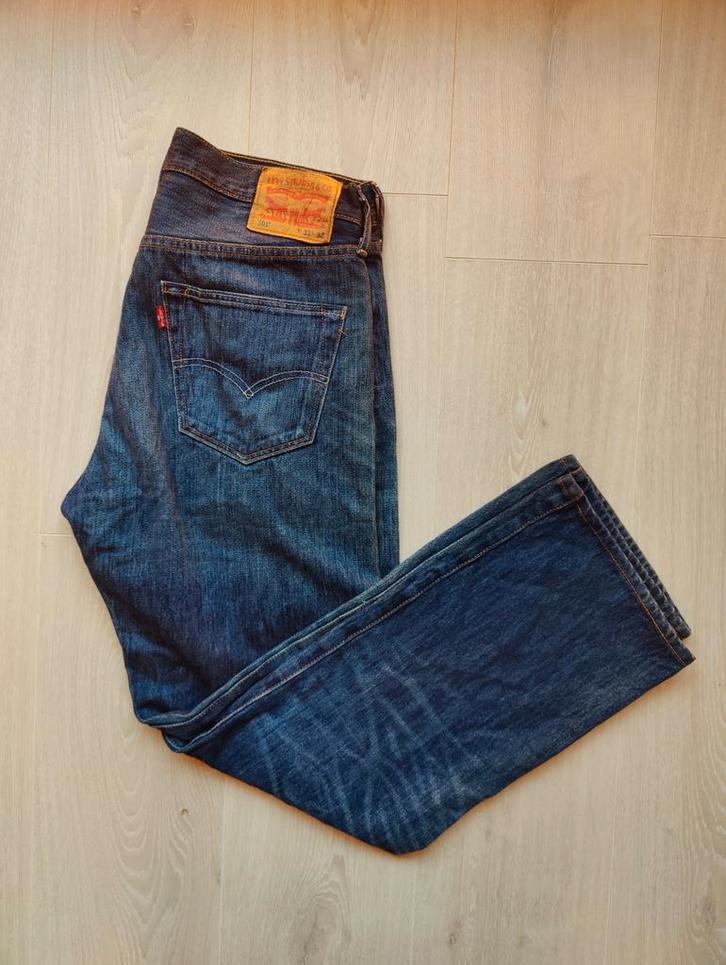 Levi's 501 W33L34 - Zeer Goede Staat, Kleding | Heren, Spijkerbroeken en Jeans, Zo goed als nieuw, W33 - W34 (confectie 48/50)
