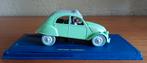 De 2CV uit de zaak Zonnebloem. Kuifje auto 1:43 #Tintin, Hobby en Vrije tijd, Modelauto's | 1:43, Ophalen of Verzenden, Zo goed als nieuw