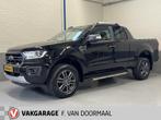 Ford Ranger 2.0 EcoBlue Wildtrak Supercab Automaat 213pk, Auto's, Ford, 4 cilinders, Zwart, Origineel Nederlands, Bedrijf