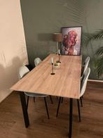 Eettafel, Ophalen, 50 tot 100 cm, Zo goed als nieuw, Vijf personen of meer