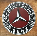 MERCEDES retro   reclamebord +- 24cm  kunststof, Ophalen of Verzenden, Zo goed als nieuw, Auto's