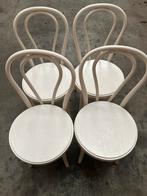 4 x Thonet stoelen ikea ögla wit bistrostoel Vienna no. 18, Ophalen, Zo goed als nieuw, Wit