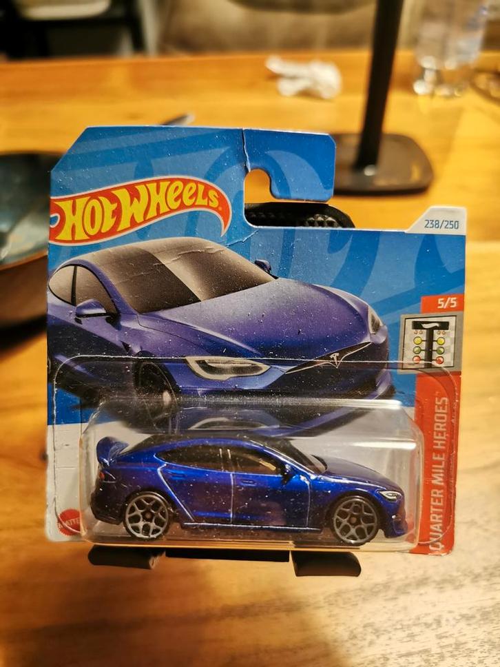 Hot Wheels Tesla Model S - Nieuw in Verpakking!, Kinderen en Baby's, Speelgoed | Speelgoedvoertuigen, Nieuw, Ophalen of Verzenden