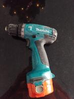 Makita 6271d boormachine accu is slecht, zonder oplader, Ophalen of Verzenden, Zo goed als nieuw, Boormachine