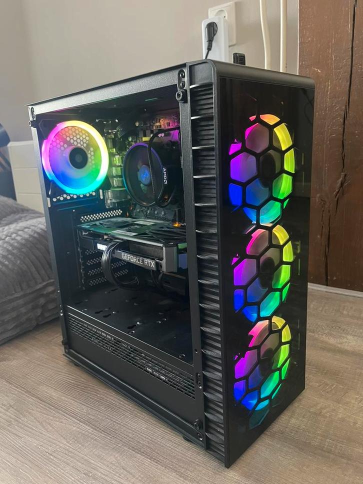 Gaming pc/beelscherm, Computers en Software, Desktop Pc's, Zo goed als nieuw, HDD, Gaming, Ophalen