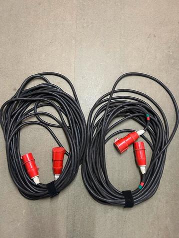 32A. Krachtstroom kabel Set beschikbaar voor biedingen
