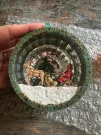 Diorama kerstbal vintage kerst, Diversen, Ophalen of Verzenden, Zo goed als nieuw