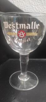 Groot trapist bierglas Westmalle, 18 cm, Verzamelen, Ophalen of Verzenden, Nieuw, Bierglas