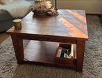 Teakhouten Salontafel 80x80, Huis en Inrichting, Tafels | Salontafels, Ophalen, Gebruikt, 50 tot 100 cm, Minder dan 50 cm