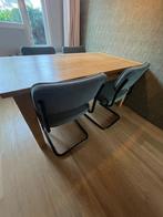 Eetkamerstoel buisframe 4 stuks, Ophalen, Gebruikt