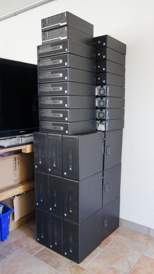 34 PC's met i5(G6)/240SSD/8GB/DVD-RW/W8Pro, partij, garantie, Computers en Software, Desktop Pc's, Gebruikt, 3 tot 4 Ghz, SSD