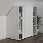 Kledingkast schuine wand zolder slaapkamer schuifdeuren, Ophalen, Overige materialen, Nieuw, Met hangruimte