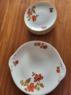 10-delig vintage gebaksset/taartservies van C. Hoyng, Huis en Inrichting, Keuken | Servies, Overige typen, Overige stijlen, Gebruikt