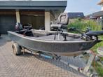 Alumacraft Visboot | Mercury 40 pk 4 takt EFI | PEGA Trailer, Watersport en Boten, Vis- en Consoleboten, Ophalen, Gebruikt, Aluminium