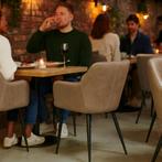 Karl fluwelen horeca stoelen velvet eetkamerstoelen  593, Ophalen of Verzenden, Nieuw, Grijs, Vijf, Zes of meer stoelen