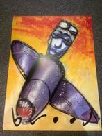Herman Brood poster, Ophalen