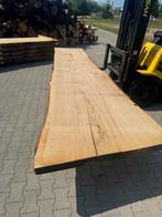 Zeer grote eiken boomstambladen 4x100x8cm