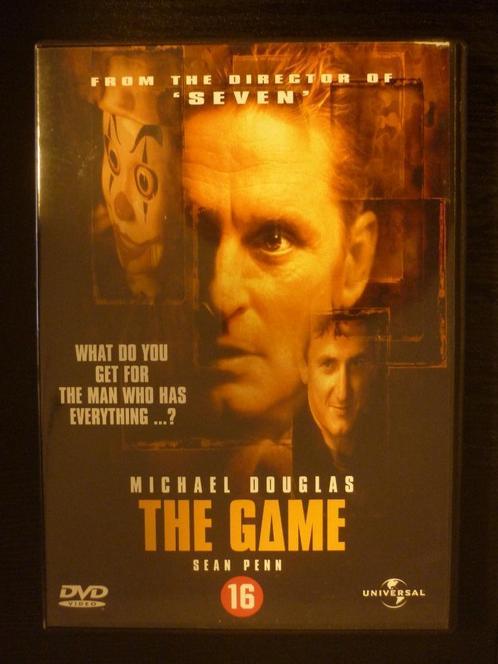 The Game (originele dvd) Michael Douglas, Cd's en Dvd's, Dvd's | Thrillers en Misdaad, Zo goed als nieuw, Actiethriller, Vanaf 16 jaar