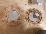 Set van 2 spiegels, Huis en Inrichting, Woonaccessoires | Spiegels, Minder dan 50 cm, Rond, Nieuw, Ophalen of Verzenden