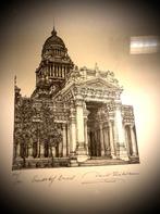 Litho Daniel Winkelmans Antiek schilderij 111/950 Lithografi, Verzenden