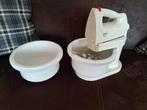 Krups Mixer met Kom., Ophalen of Verzenden, Zo goed als nieuw, Vaatwasserbestendig, 3 snelheden of meer