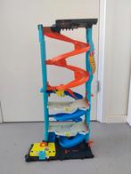 Hot Wheels City transformerende racetoren garage, Ophalen of Verzenden, Zo goed als nieuw, Handmatig, Hot Wheels