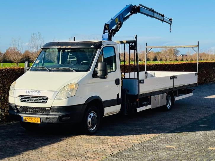 Iveco 50C17 AIRCO PM KRAAN PM5022P, Auto's, Vrachtwagens, Particulier, Te koop, ABS, Airconditioning, Centrale vergrendeling, Cruise Control