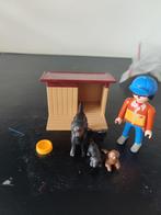 Playmobil man met hondenhok en hondjes 5125 (M1), Kinderen en Baby's, Speelgoed | Playmobil, Complete set, Ophalen of Verzenden