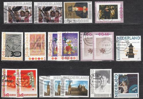 Persoonlijke zegels 18 zegels inclusief doubletten gebruikt, Postzegels en Munten, Postzegels | Nederland, Gestempeld, Na 1940