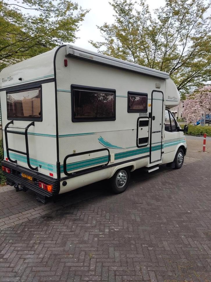 Rheina star camper 1.5 jaar apk ruilen auto vandaag, Caravans en Kamperen, Campers, Particulier, Half-integraal, Ford, Ophalen
