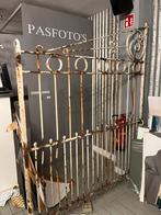 Sierlijk hek poort 2x, Tuin en Terras, Ophalen, Met poort, Gebruikt, Sierhekwerk